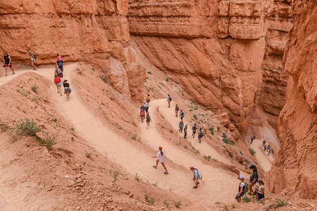 De beroemde Wall Street van Bryce Canyon