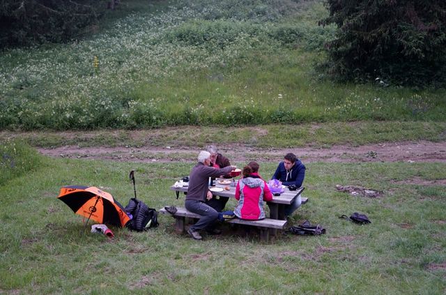 Dineren in de natuur