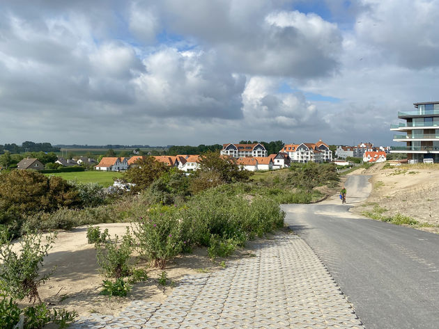 In de duinen wordt flink gebouwd: vooral stijlvolle (dure) appartementen