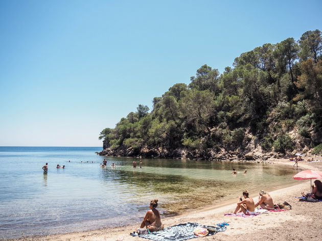 Cala Mastella is een van de mooiste stranden aan de oostkust