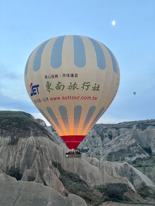 Cappadocië luchtballon.