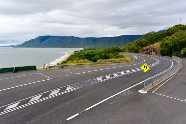 Captain Cook Highway richting Daintree National Park