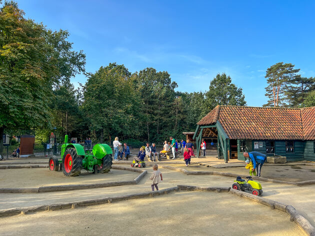 Volop entertainment voor de kleinsten, zoals deze kinderboerderij