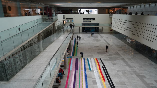 Onder het La Moneda bevindt zich het Centro Cultural