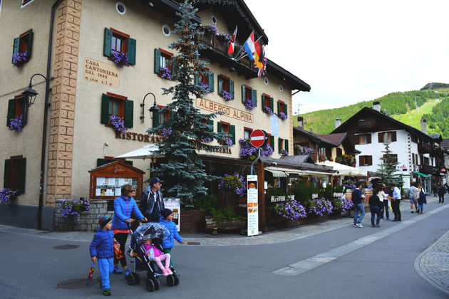 Het knusse centrum van Livigno