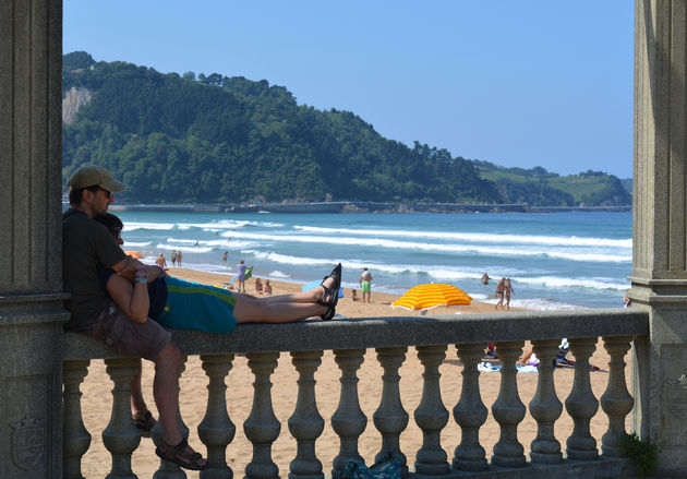 Het leven is goed in Zarautz...