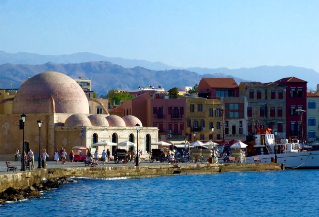 Slenteren door Chania