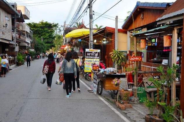 Het gezellige en sfeervolle dorpje Chiang Khan