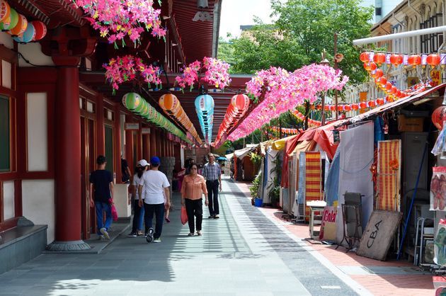 Markt in Chinatown, Singapore