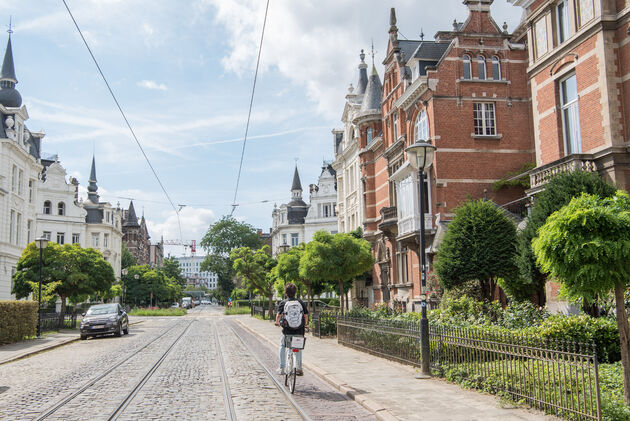 Op de fiets door Zurenborg