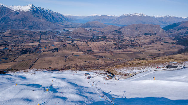 Skigebied Coronet Peak heeft 40 kilometer pistes