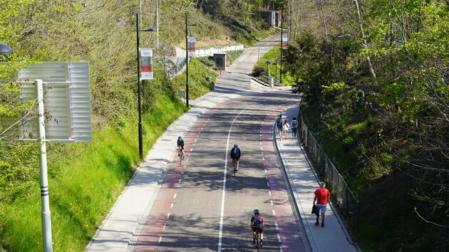 De Cauberg, het domein voor wielertoeristen en wandelaars