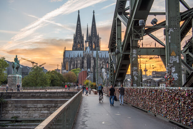 Het allermooiste uitzicht op de Dom, bij zonsondergang