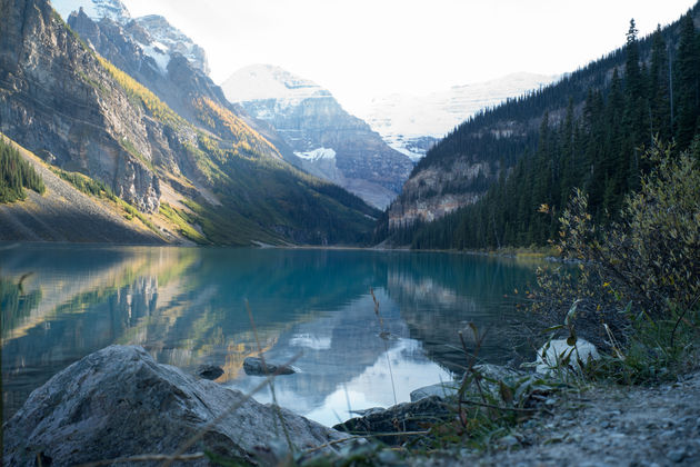 Het bijzondere Lake Louise.