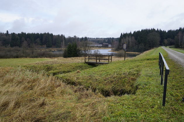 Een labyrint van kanalen in een een prachtige natuur