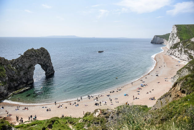 En daar is dan de Durdle Door