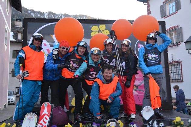 Dutch team in Val Gardena.