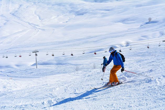 Ski\u00ebn in de zon, zo fijn!