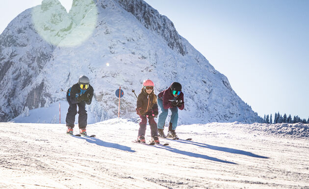 Dachstein West is een op en top familie skigebied in Oostenrijk