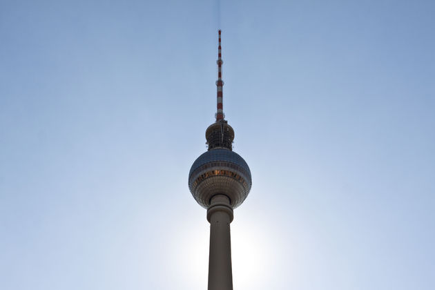 Het beste uitzicht over de stad heb je vanuit de Fernsehturm