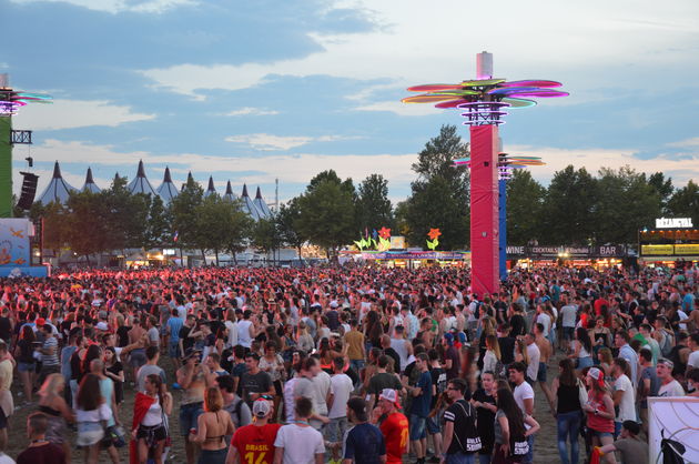 Het Balaton Sound festival in volle gang!