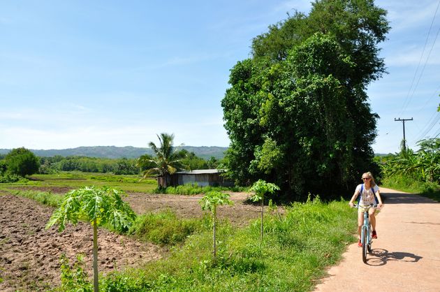 Fietsen door Loei