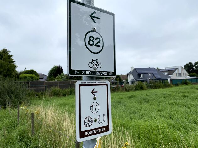 Fietsen rond Stein, keuze is hier genoeg