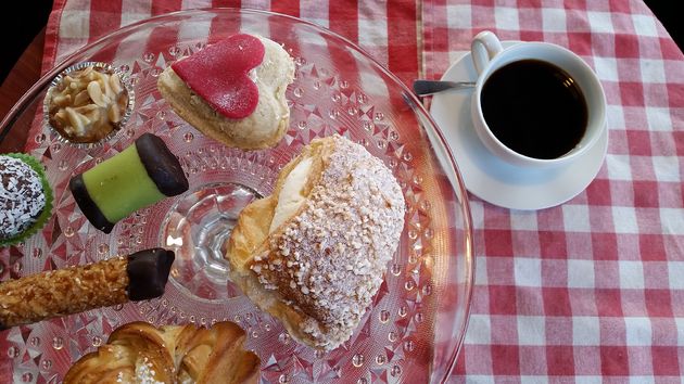 Een echte Zweedse fika, mmmmm!