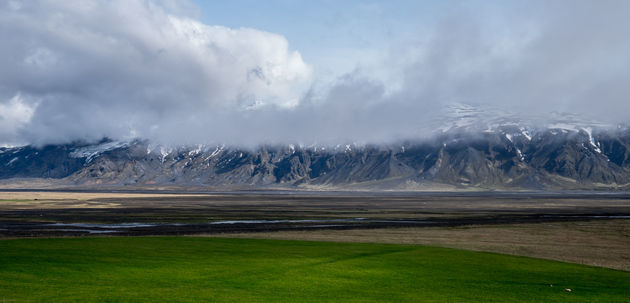 Het uitzicht vanaf Flj\u00f3tsdalur: een van de mooiste plekken in IJsland