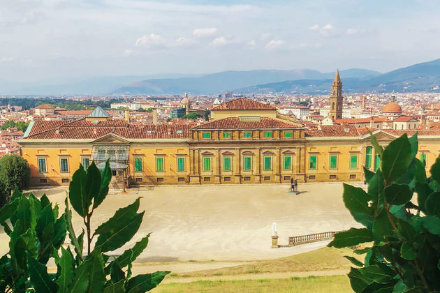 Ontspannen in Giardino di Boboli, de tuinen van Palazzo Pitti