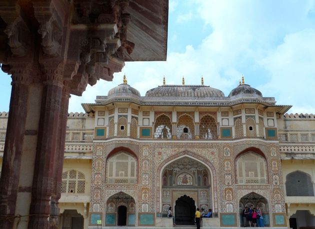 Het prachtige keizerlijke Fort Ajmer uit de 16e eeuw