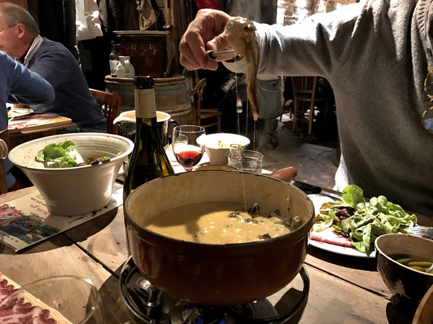 Mmmmm kaasfondue!