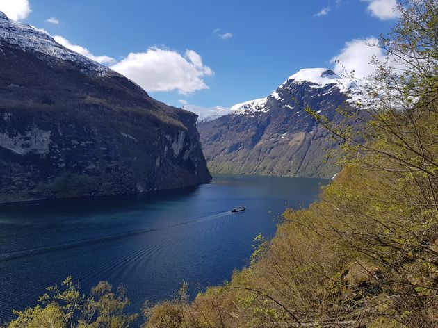 Geirangerfjord op z`n mooist