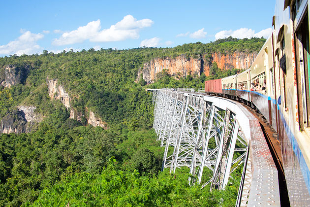 Deze treinreis is spectaculairFoto: Nataraj - Adobe Stock