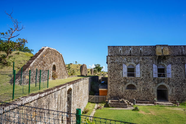 Fort Napol\u00e9on op eiland Terre-de-Haut