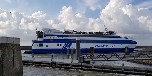 Harlingen, vertrekpunt van de boten naar Vlieland en Terschelling