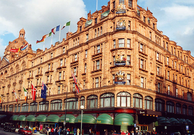 Harrods in Londen: wereldberoemd om de etalages rondom de feestdagen