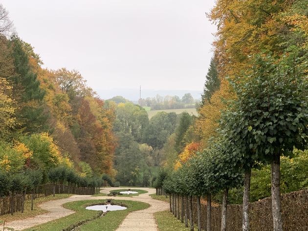 <em>Uitzicht vanaf de hermitage <\/em>