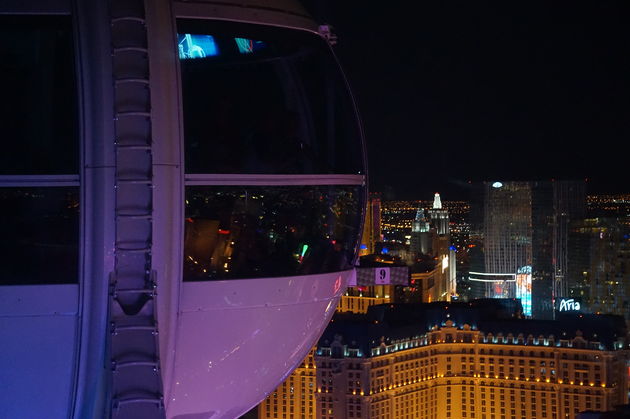 Uitzicht vanuit de High Roller