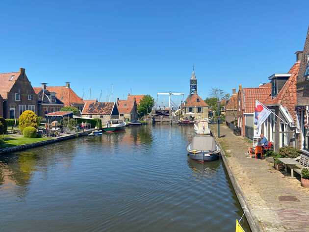 Wat een fotogeniek dorp is het Friese Hindeloopen