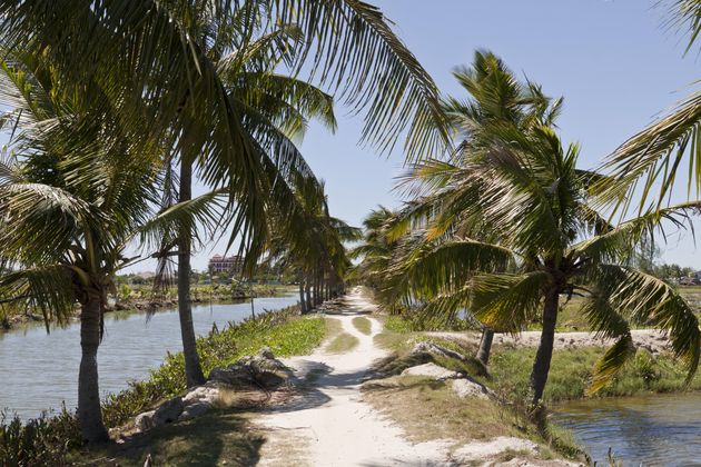 Fietsen door Hoi An, super mooi!