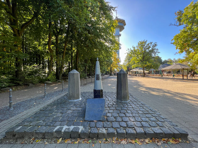 Het hoogste punt van Nederland op de Vaalserberg