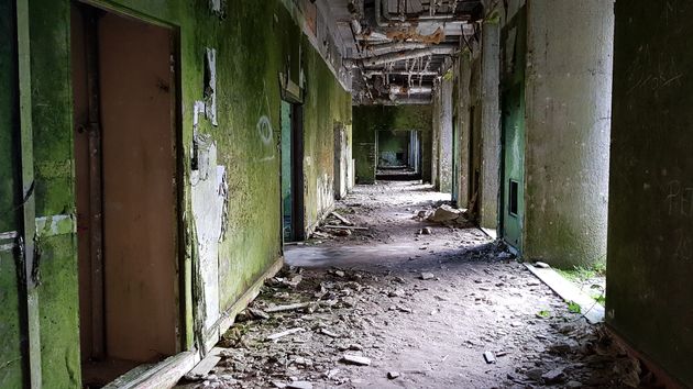 Liefhebbers van urbex fotografie kunnen hier hun hart ophalen