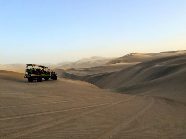 Sandboarden in Huacachina