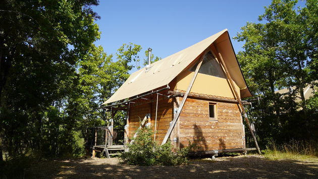 De leukste vorm van glamping, een Cahutte