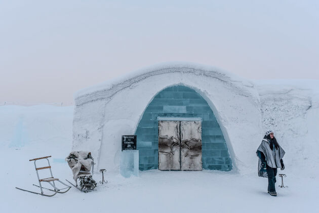 Heel bijzonder: een nachtje in het Icehotel