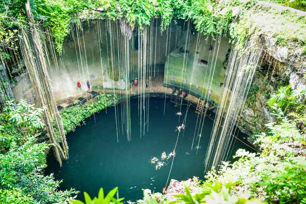 Een spectaculair natuurbad