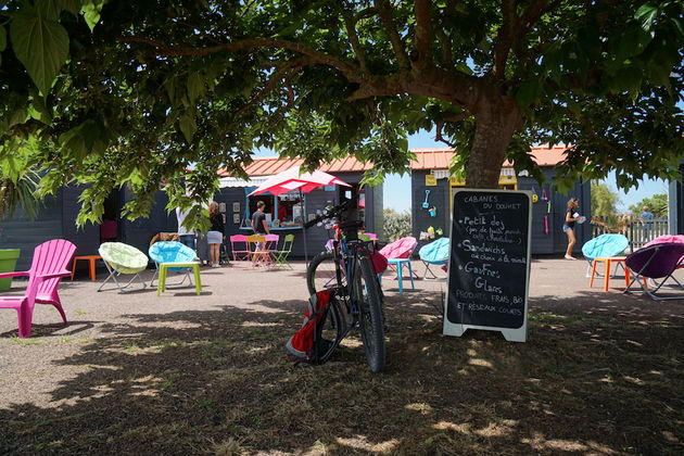 Dit is Ile d`Oleron, kleurrijk, relaxed en voor fietsers een feestje