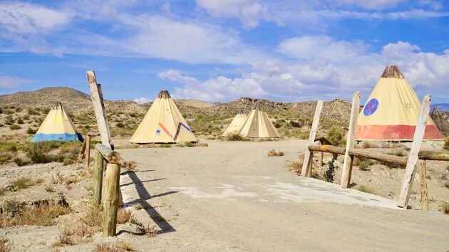 Toen er nog Indianen in de Tabernas woestijn leefden