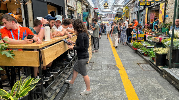 Machane Yehuda markt in Jeruzalem